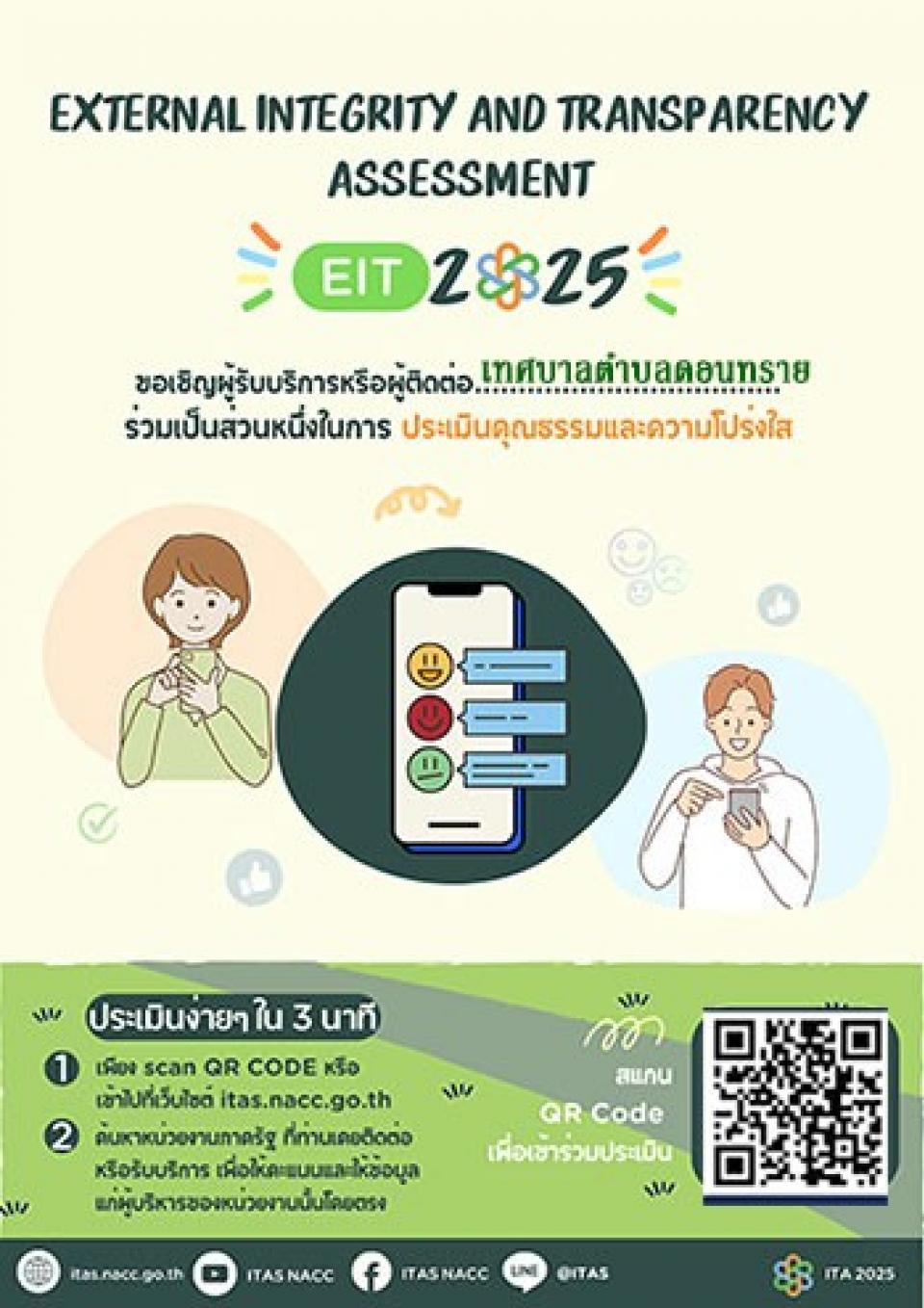 ��ѡ�ҹ�ʴ� QR code Ẻ�Ѵ EIT �ͧ˹��§ҹ